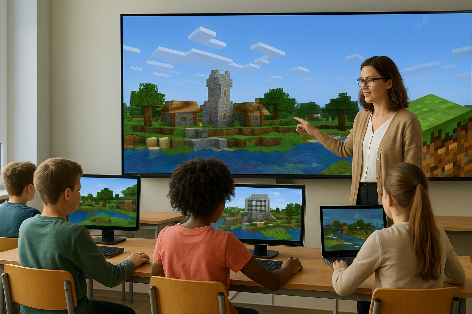 How Minecraft Can Be Used as an Educational Tool